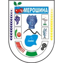 Mali grb (druga verzija) — Opština Merošina