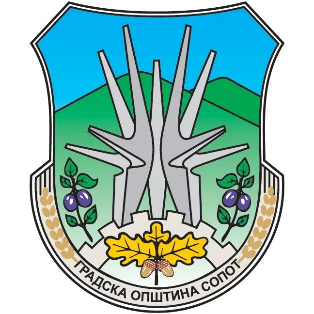 Grb — Gradska opština Sopot